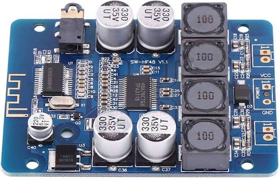 TPA3118 Bluetooth Audio Amplifier Board Slug: tpa3118-bluetooth-audio-amplifier-boardv